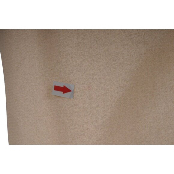 Christian Dior Vintage 2000's Shawl Lapel Fringe Blazer US 10 FR 42 Cream Wool - Picture 16 of 16